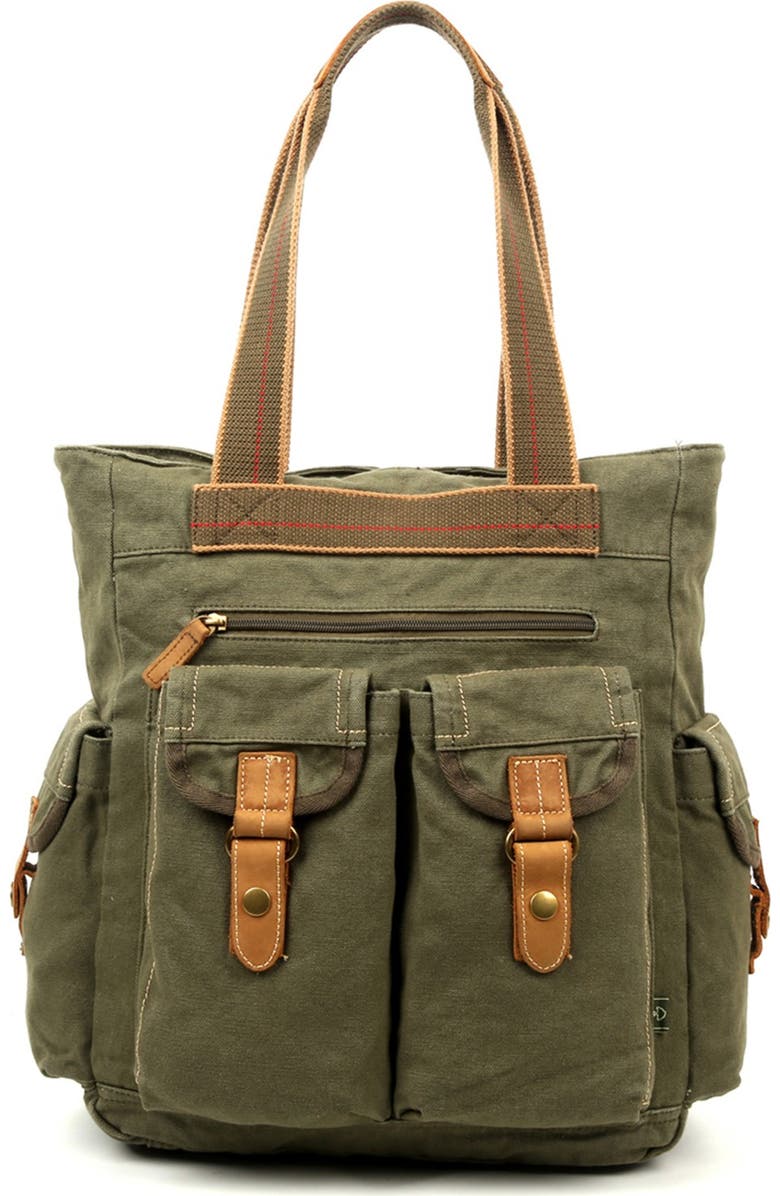 THE SAME DIRECTION Atona Utility Canvas Tote Bag, Main, color,