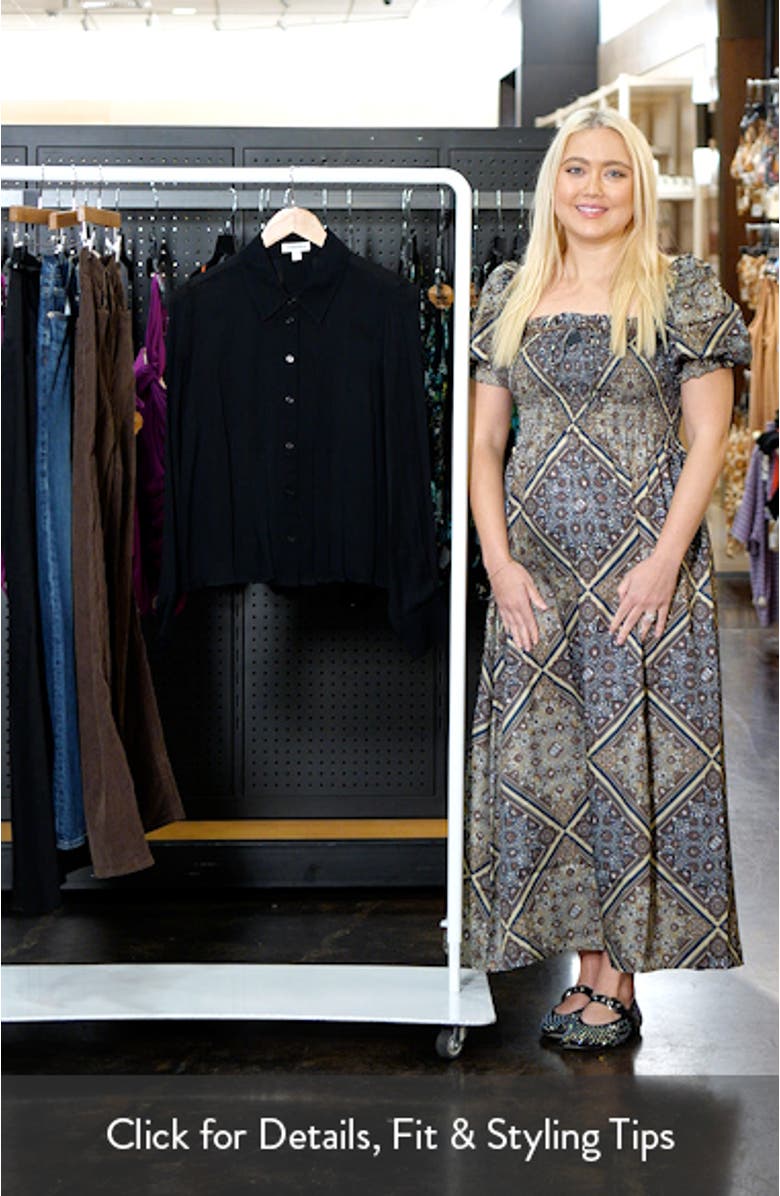 Tux Pleated Button-Up Shirt, sales video thumbnail