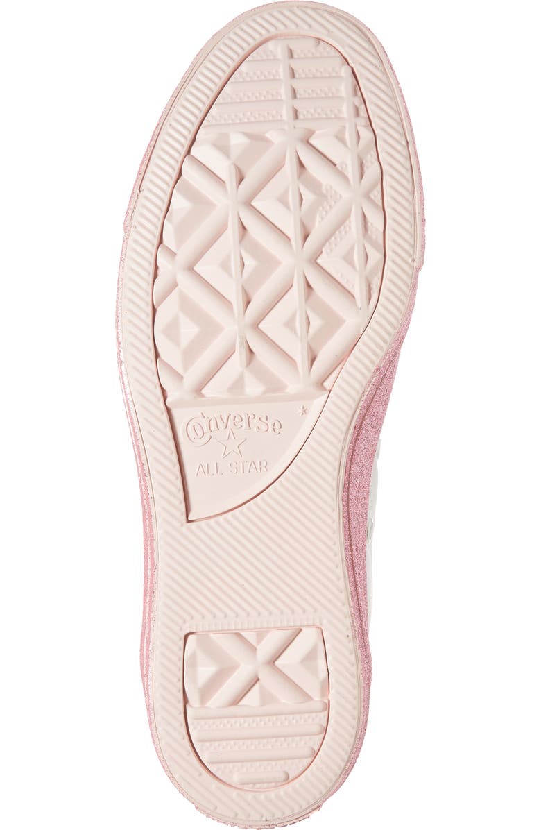 Converse x Miley Cyrus Chuck Taylor All Star Glitter High Top Sneaker, Alternate, color,