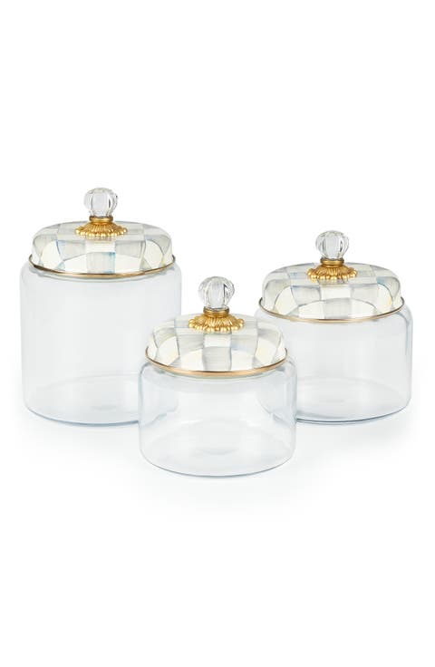 Sterling Check Small Kitchen Canister