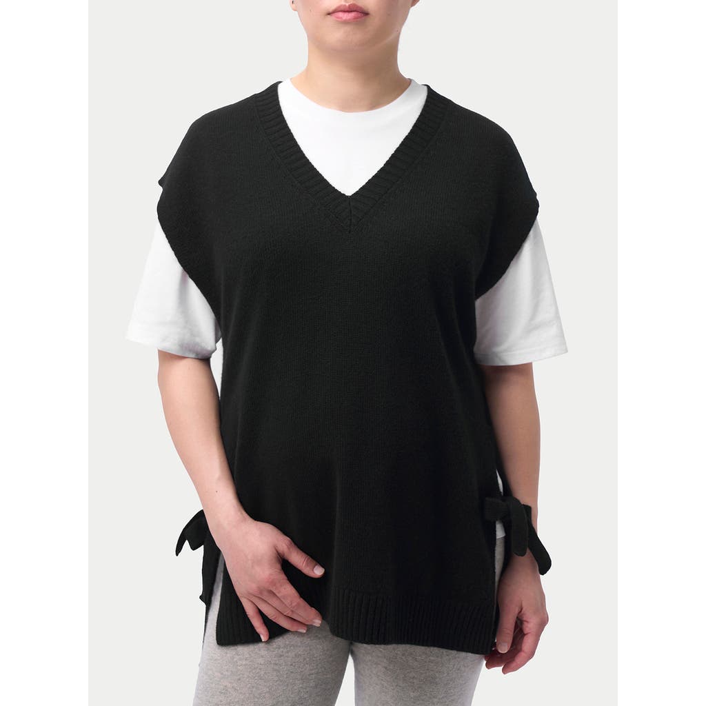 Gobi Mongolian Cashmere V-neck Cashmere Maternity Top