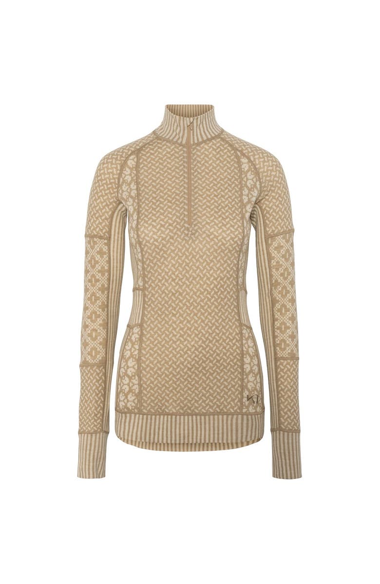 Kari Traa Smekker 1/2-Zip Top - Women's, Alternate, color, Mocha