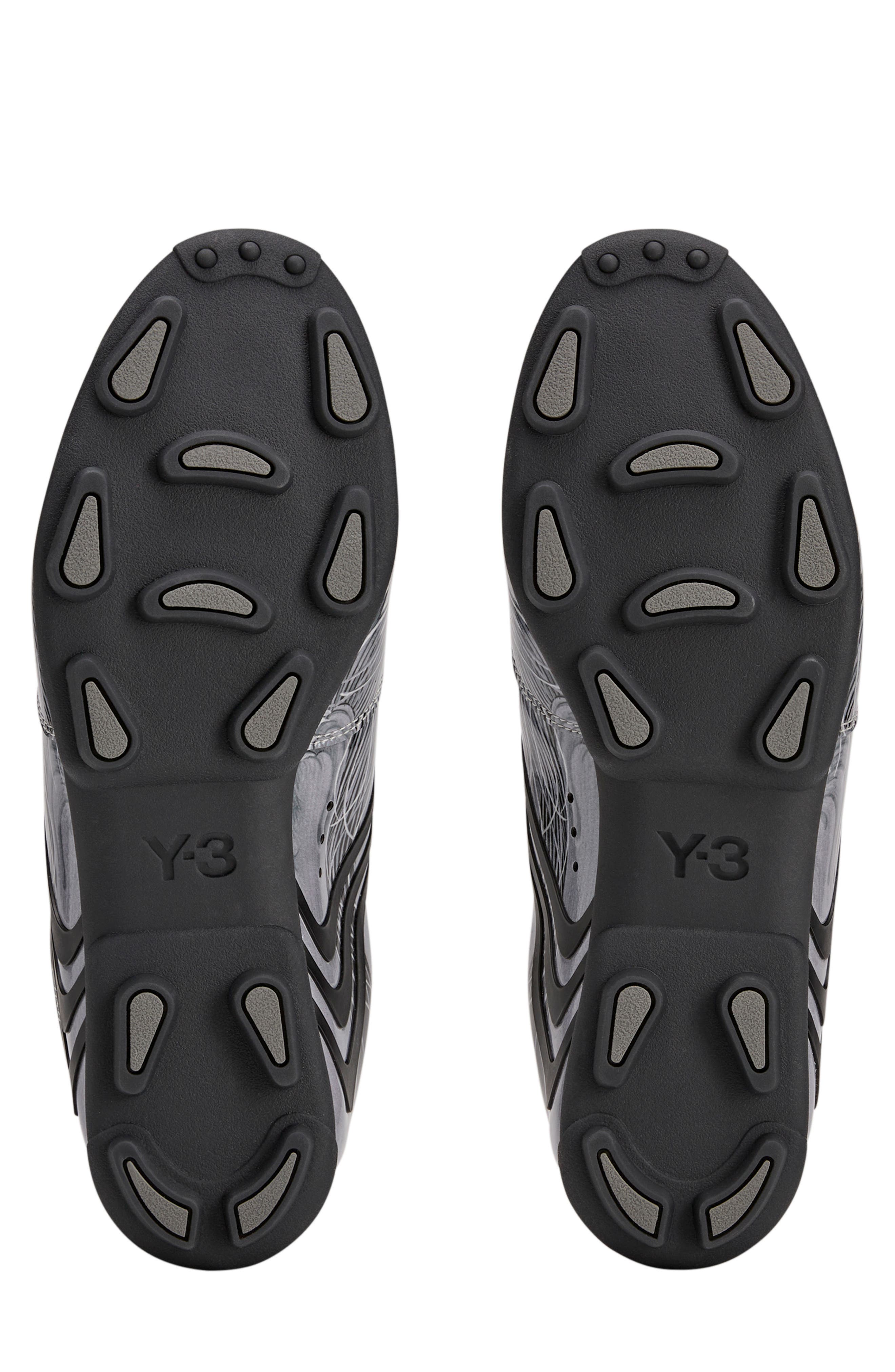 Y-3 F50 Tunit Firm Ground Football Boot, Alternate, color, Black/ Black/ Blk