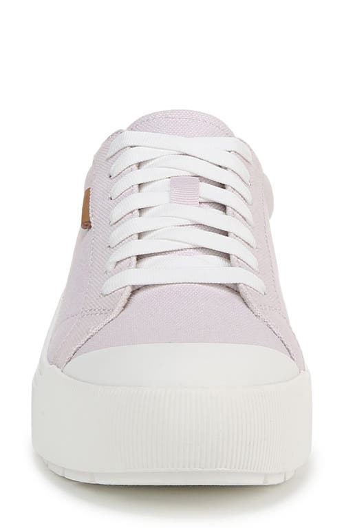 Dr. Scholl's Women's Time Off Lace Up Platform Sneakers In Lavender
