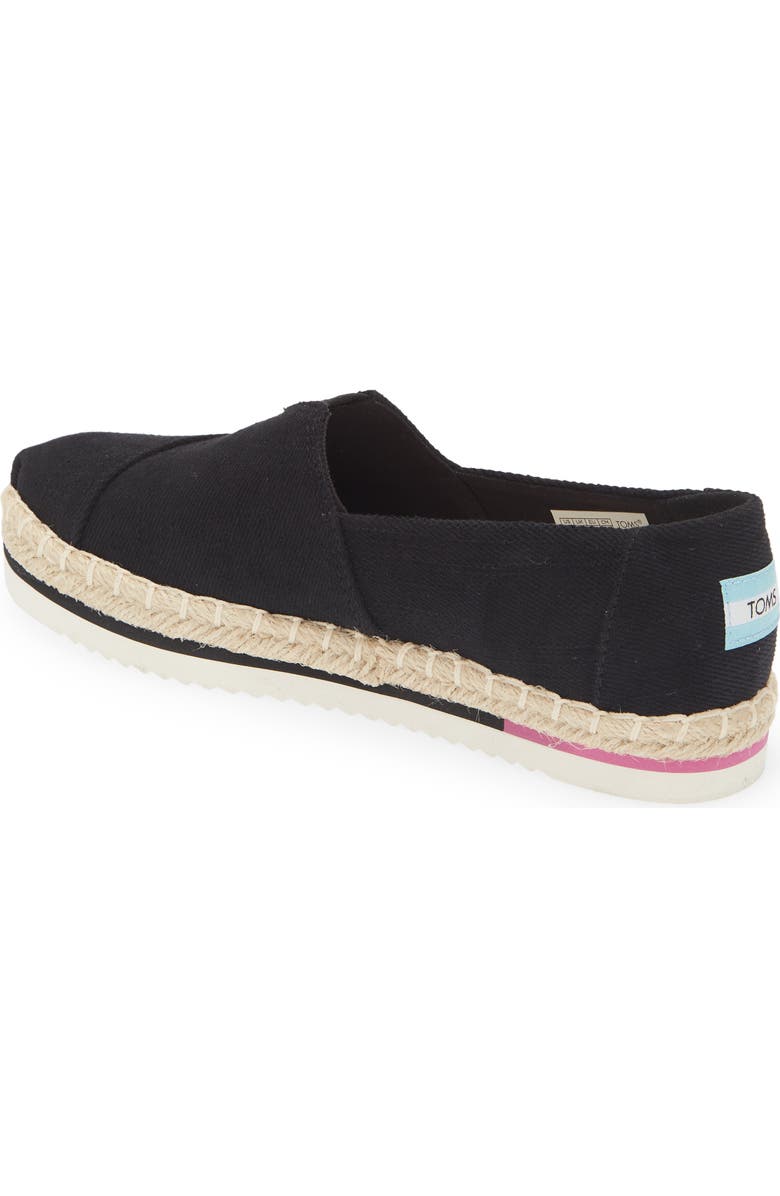 TOMS Alpargata Platform Espadrille, Alternate, color,