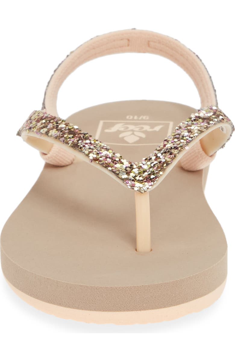 Reef Little Stargazer Glitter Sandal, Alternate, color,