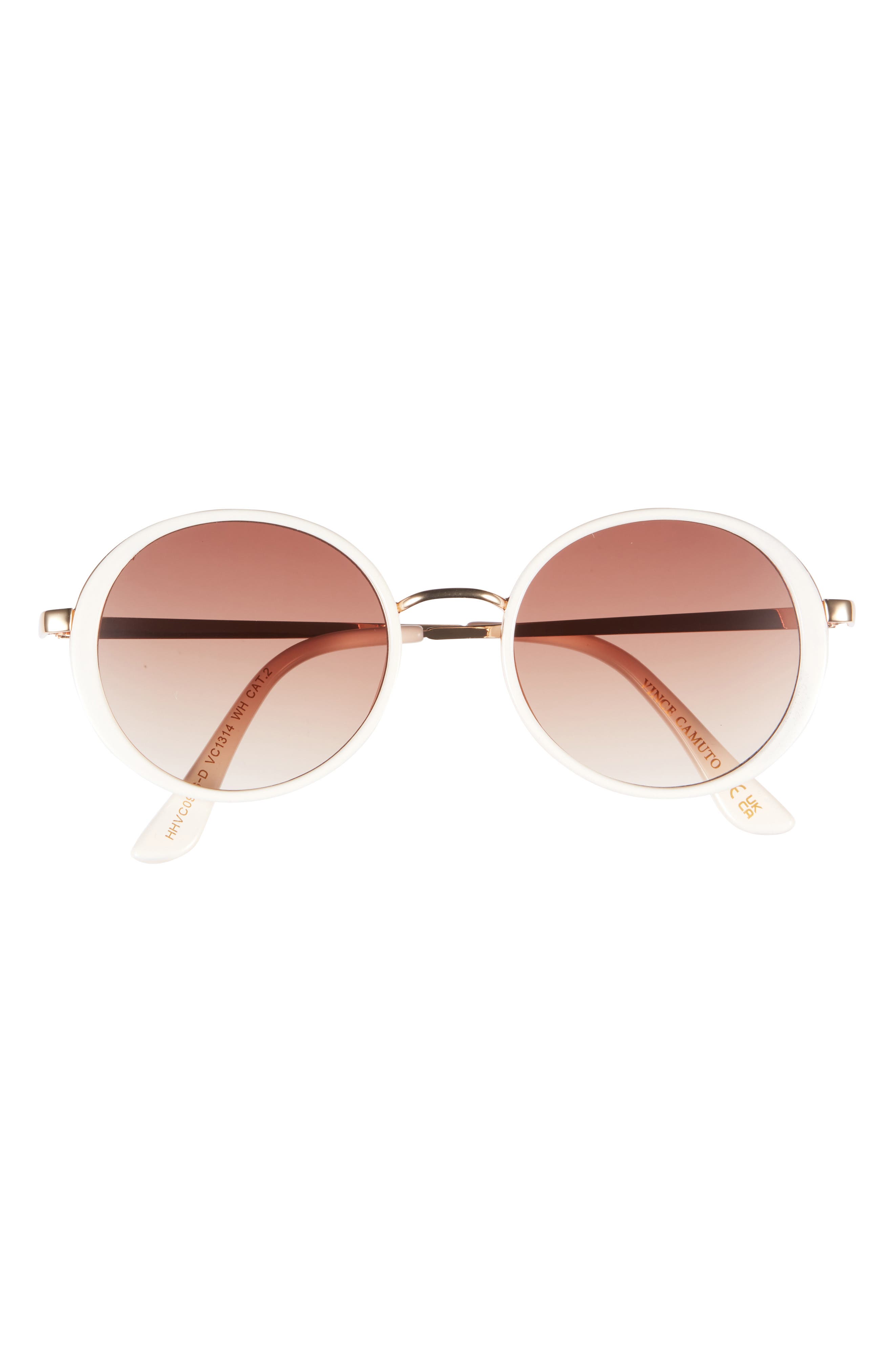 Vince Camuto 50mm Gradient Round Sunglasses
