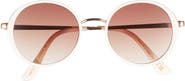 Vince Camuto 50mm Gradient Round Sunglasses