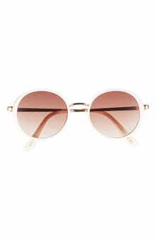 Vince Camuto 50mm Gradient Round Sunglasses