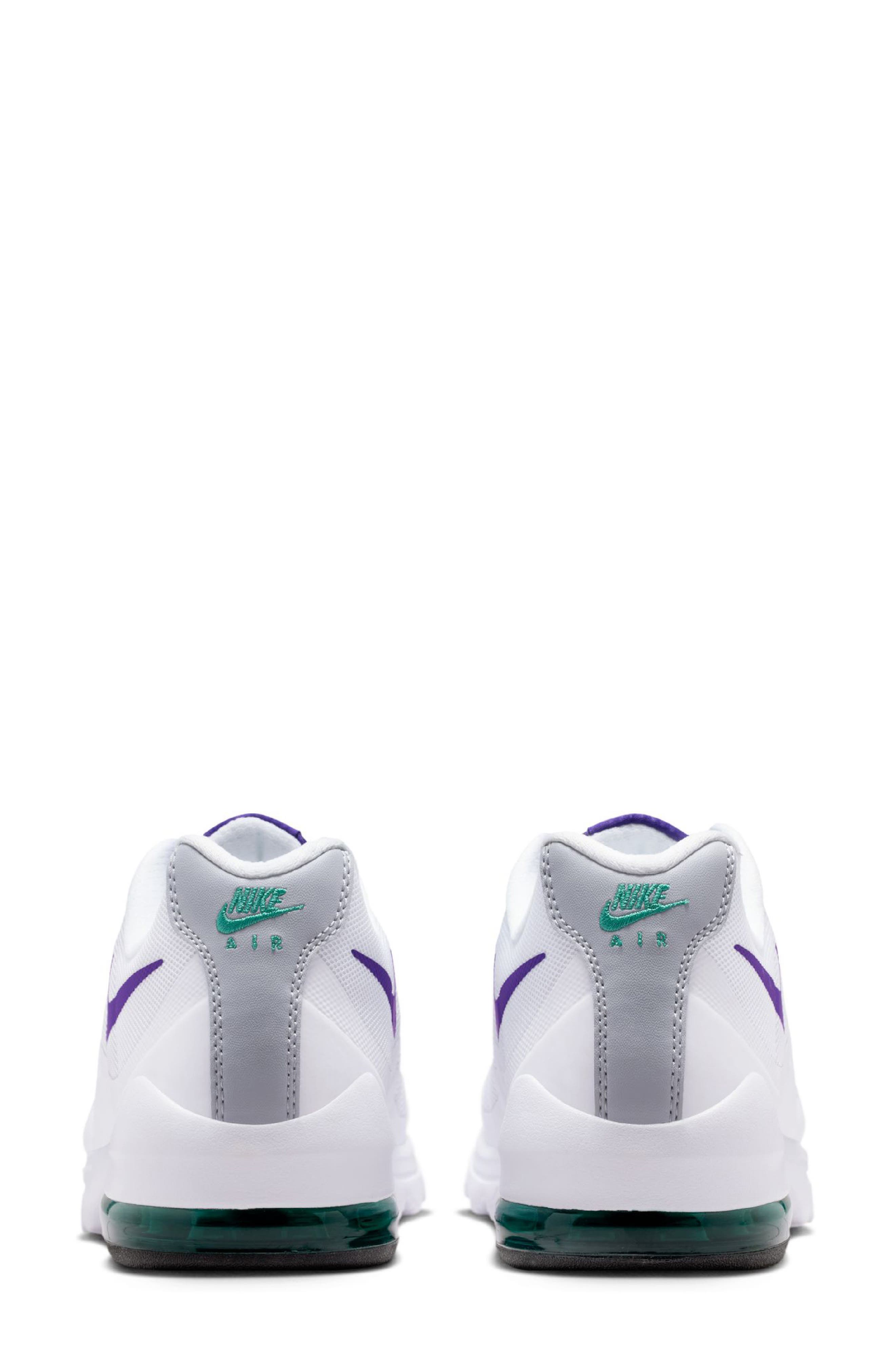 Air Max Invigor Sneaker, Alternate, color, WHITE/ PURPLE/ WOLF GREY