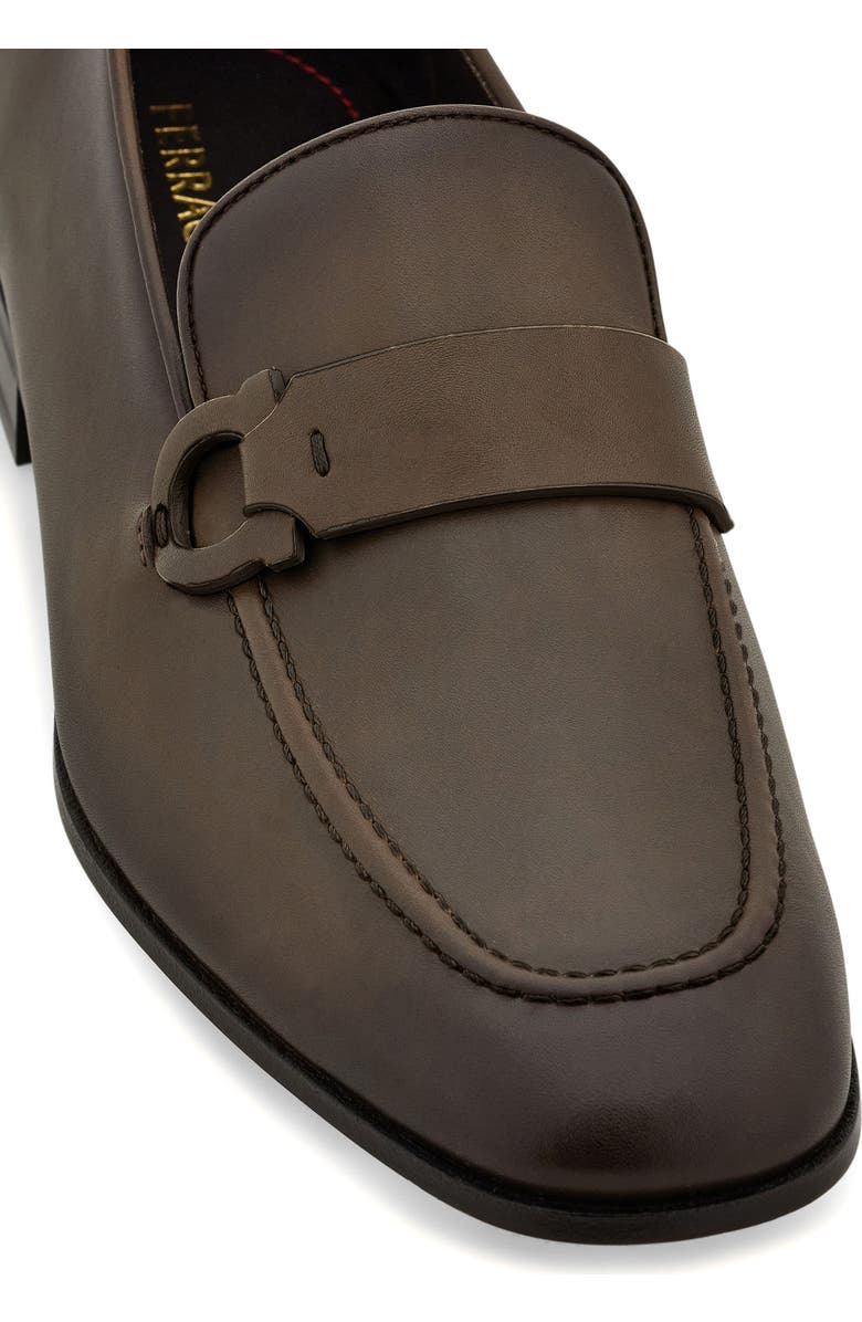 FERRAGAMO Bonny Loafer, Alternate, color, Concrete