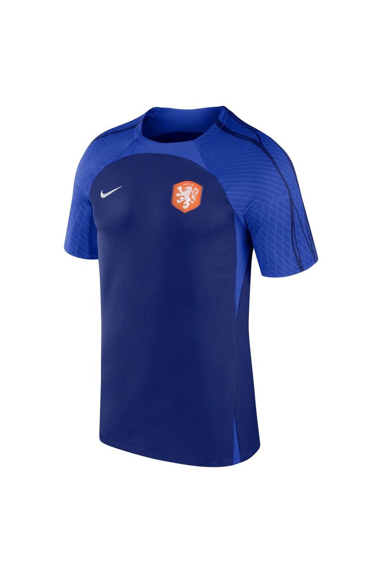 Men's Nike Blue Netherlands National Team 2022 Strike Training Top, Alternate, color, Blue