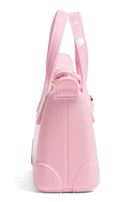 Stoney Clover Lane Jelly Pouchette Clear Crossbody Bag In Pink