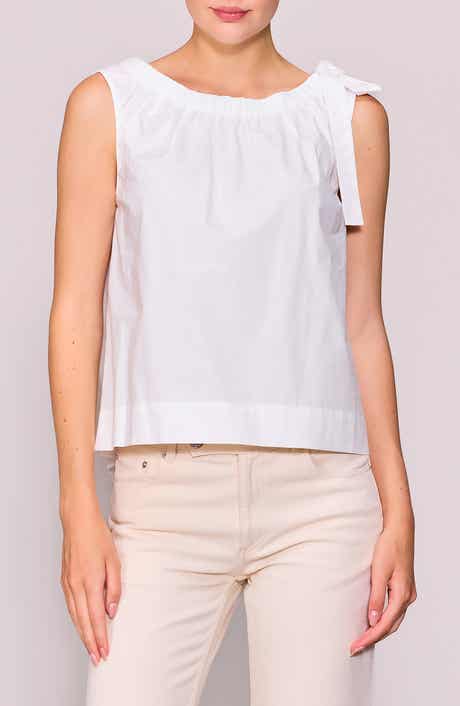MELLODAY Tie Shoulder Sleeveless Top