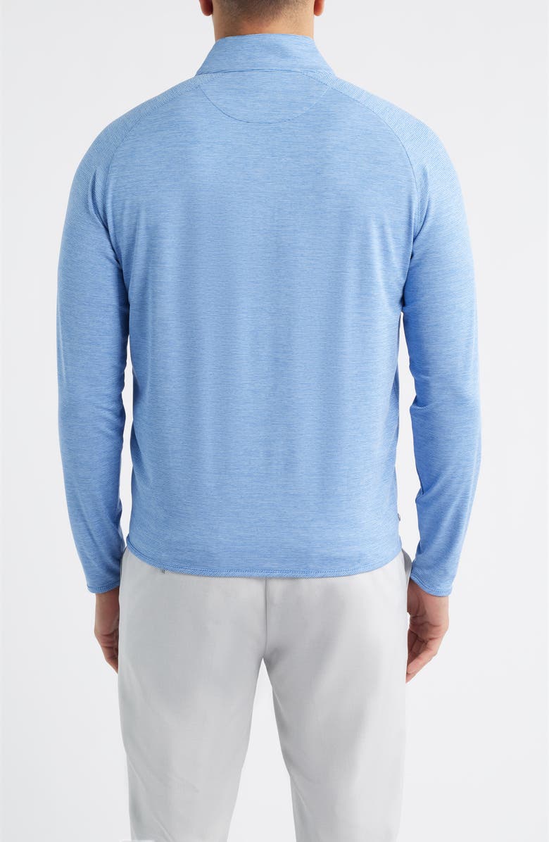 Peter Millar Crown Crafted Stealth Performance Quarter Zip Pullover, Alternate, color, Dusk Blue