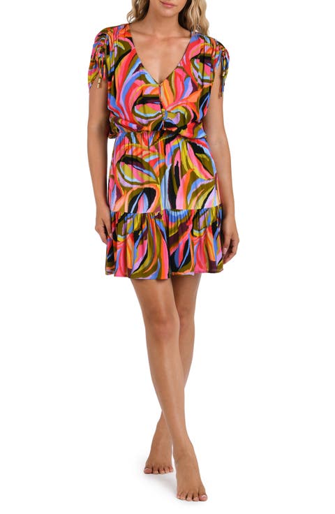 Tropic Waves Cover-Up Dress
