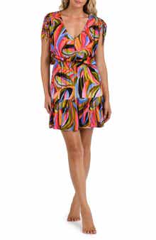 La Blanca Tropic Waves Cover-Up Dress