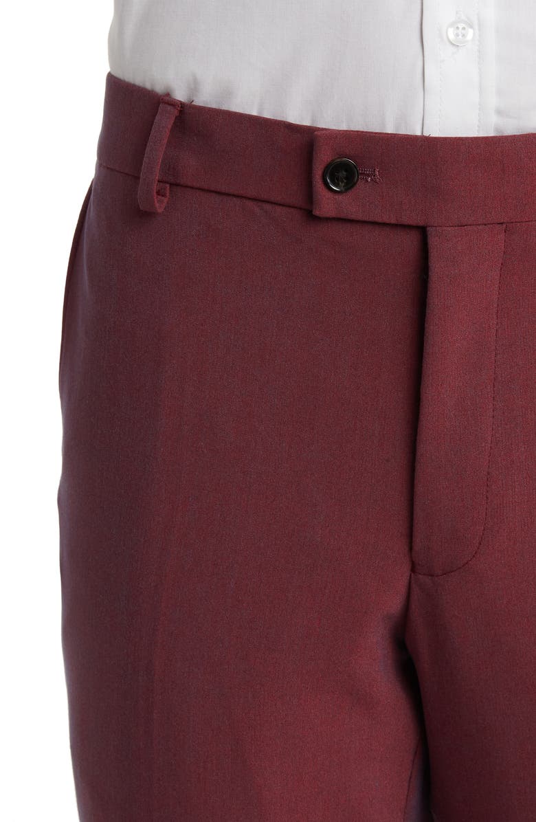 SAVILE ROW CO Bi-Stretch Mohair Solid Suit, Alternate, color, 