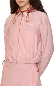 Burberry Cropped Newcott Hooded Jacket