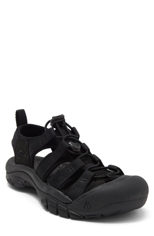 Keen Newport H2 W-triple In Triple Black