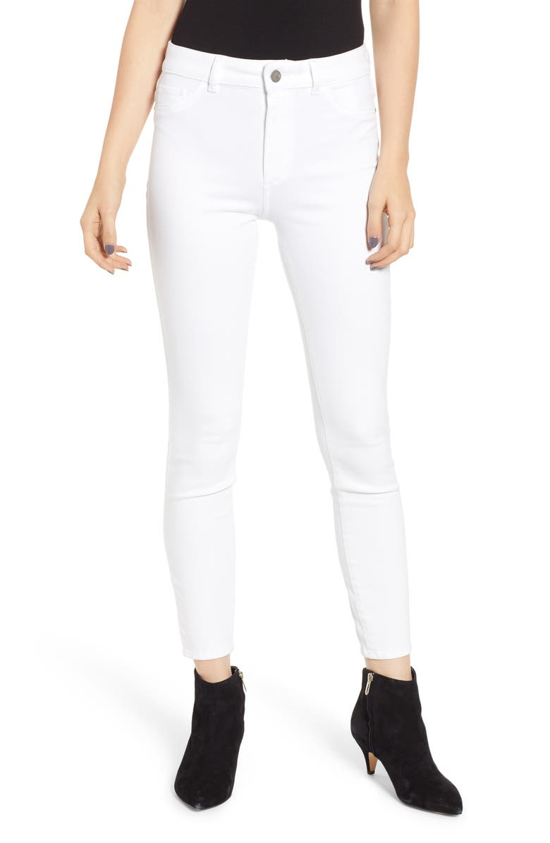 DL1961 Farrow High Waist Ankle Skinny Jeans, Main, color, 