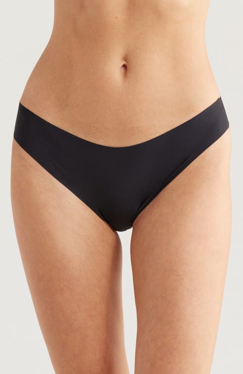 Simone Perele Uniq Seamless Thong in Black 