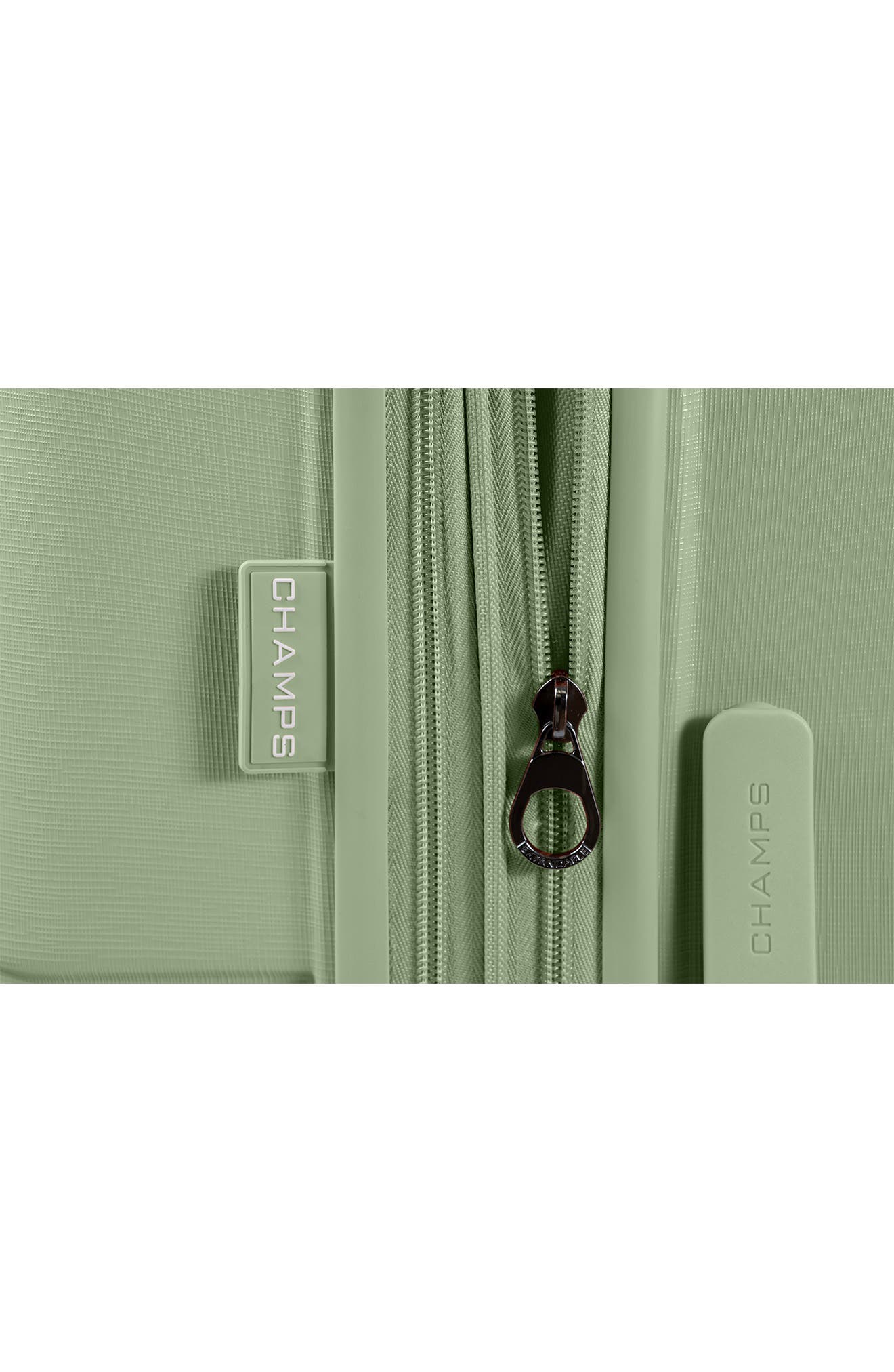 CHAMPS Spinner Suitcase 3-Piece Luggage Set, Alternate, color, 