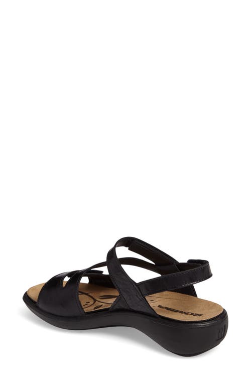 Romika ® Ibiza 70 Sandal In Black Leather