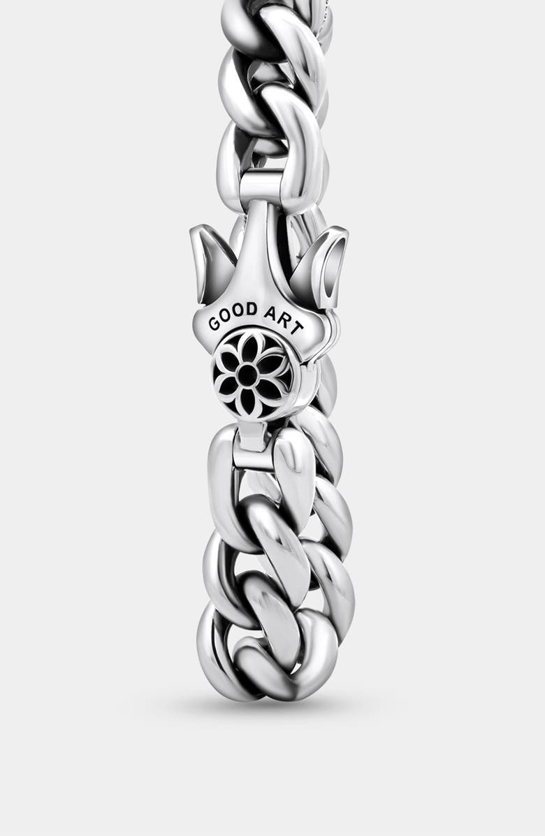 Good Art Hlywd Men's Model 10 B Bracelet, Alternate, color, Sterling Silver