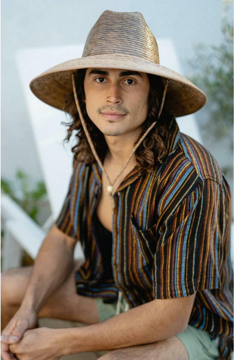 Hemlock Santos Lifeguard Hat, Alternate, color, Toast