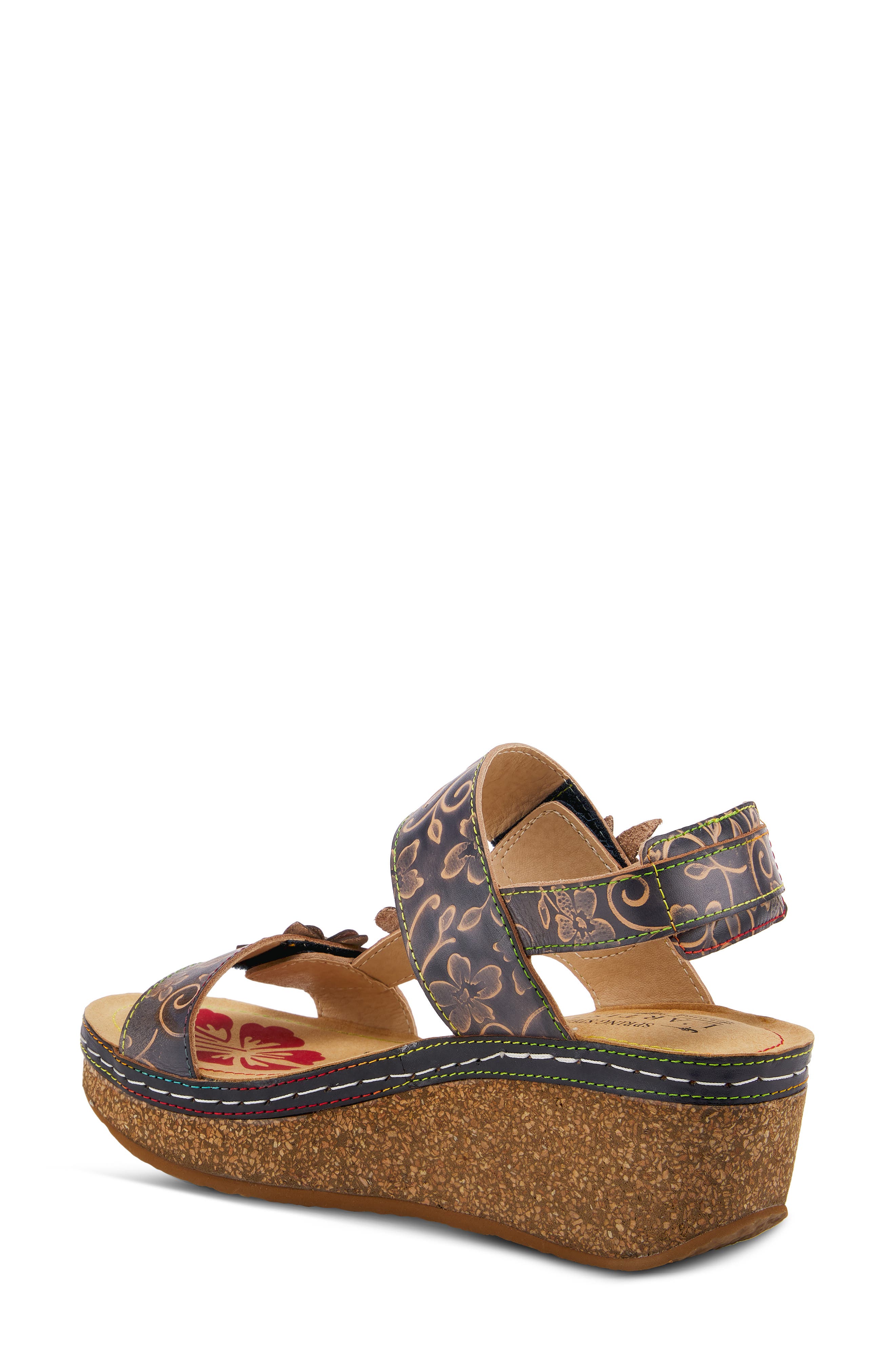 L'Artiste by Spring Step Pickford Platform Wedge Sandal, Alternate, color, 