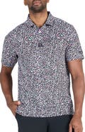 Bad Birdie Core Spatter Print Performance Golf Polo
