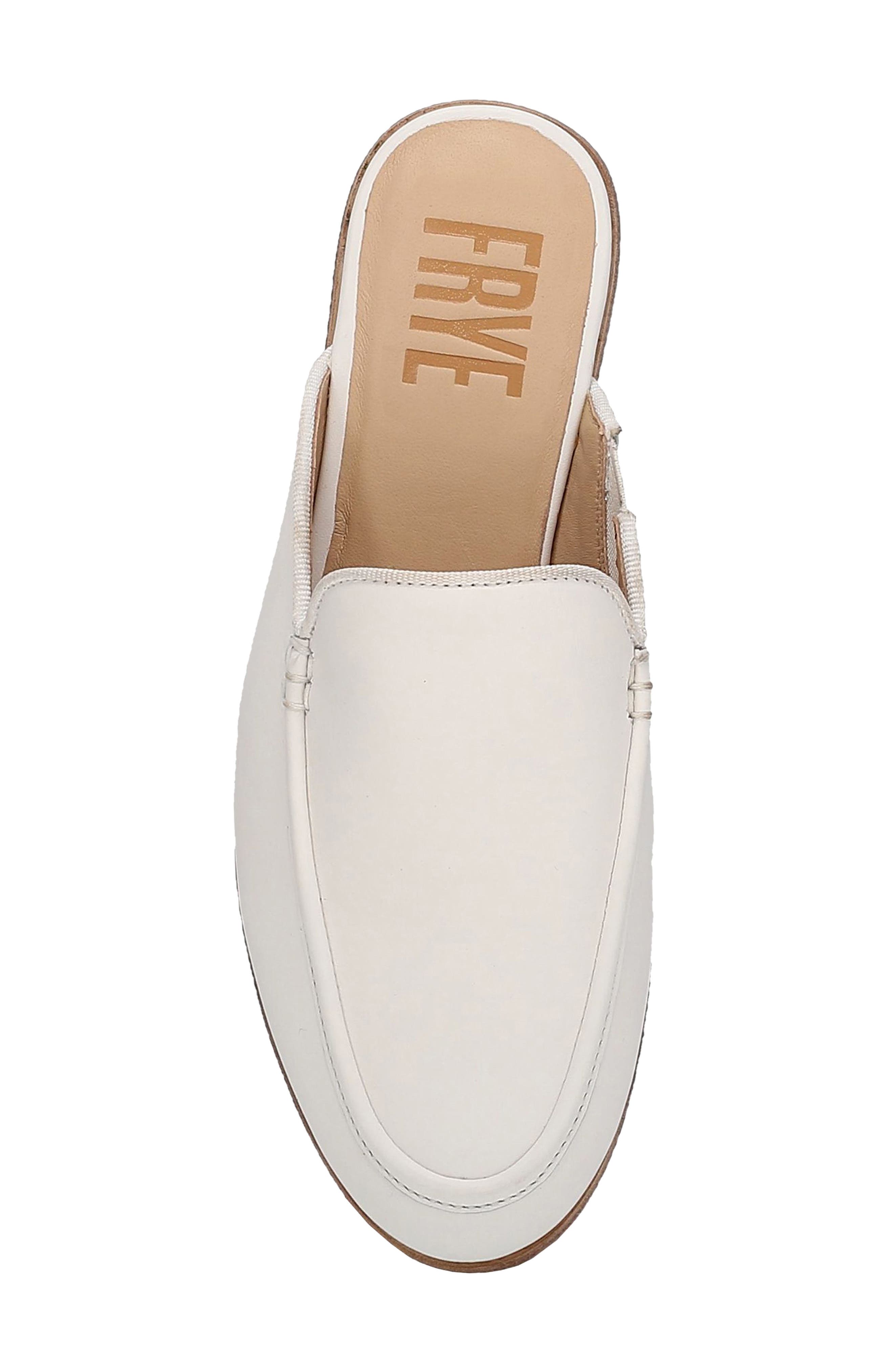 Frye Faith Mule, Alternate, color, White