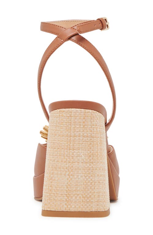Dolce Vita Paulos Platform Sandal In Saddle Stella