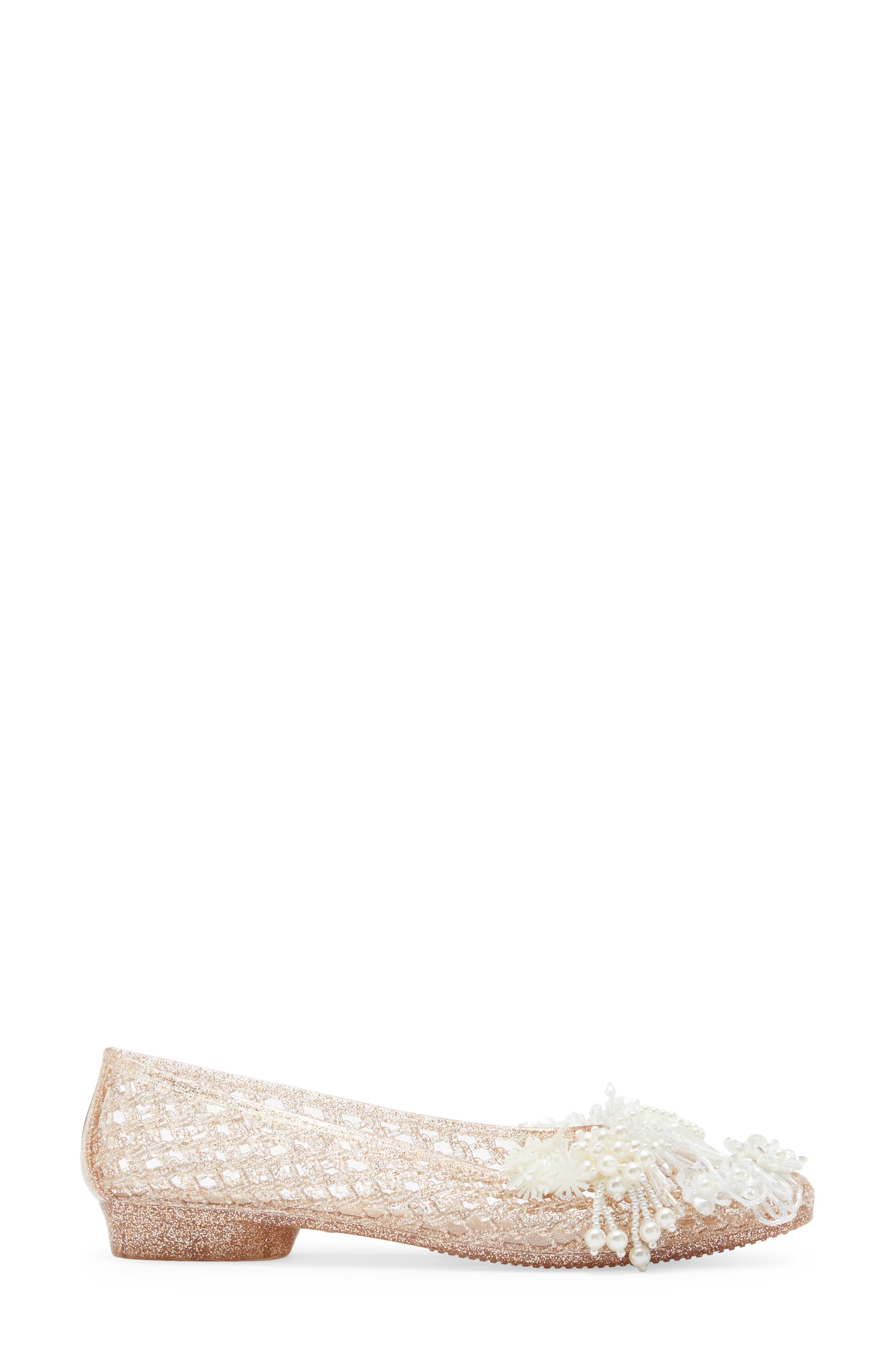 Whimzy Jelly Flat, Alternate, color, ROSEGOLD NATURAL PEARL