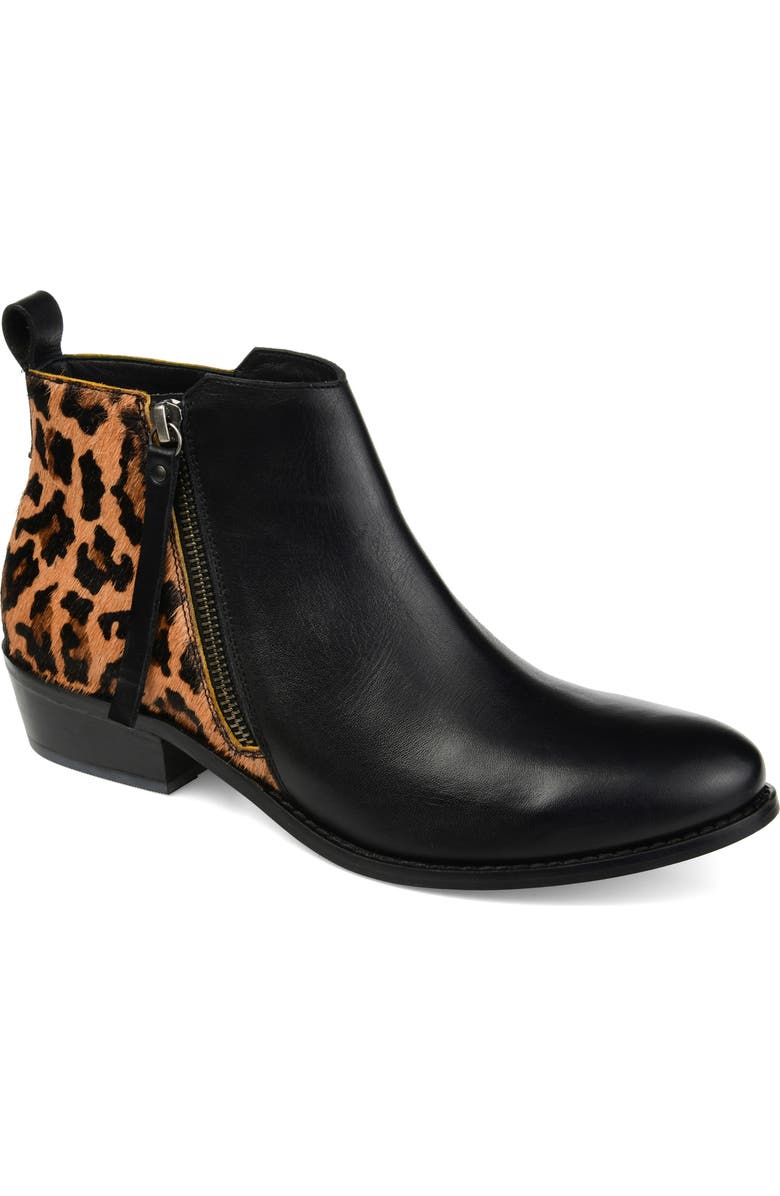 Journee Collection JOURNEE Shalece Calf Hair Bootie, Main, color,