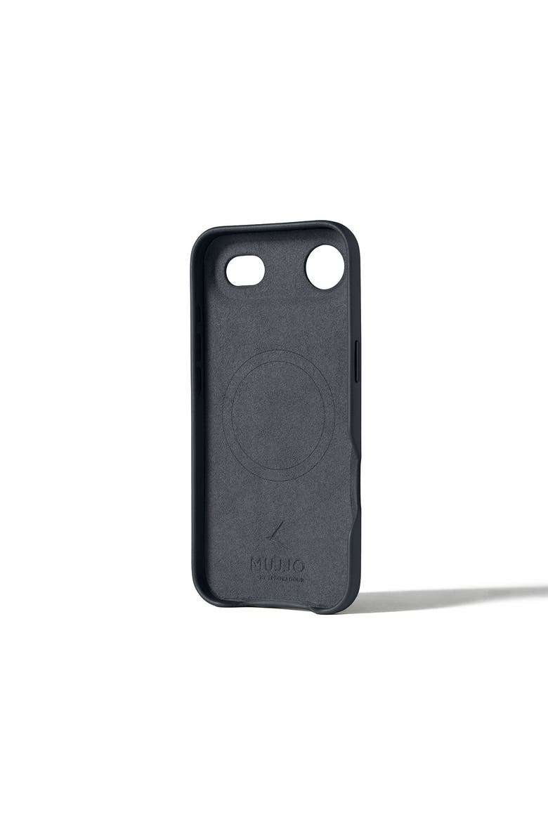 Full Leather Case for iPhone Air, Alternate, color, Basalt Blue