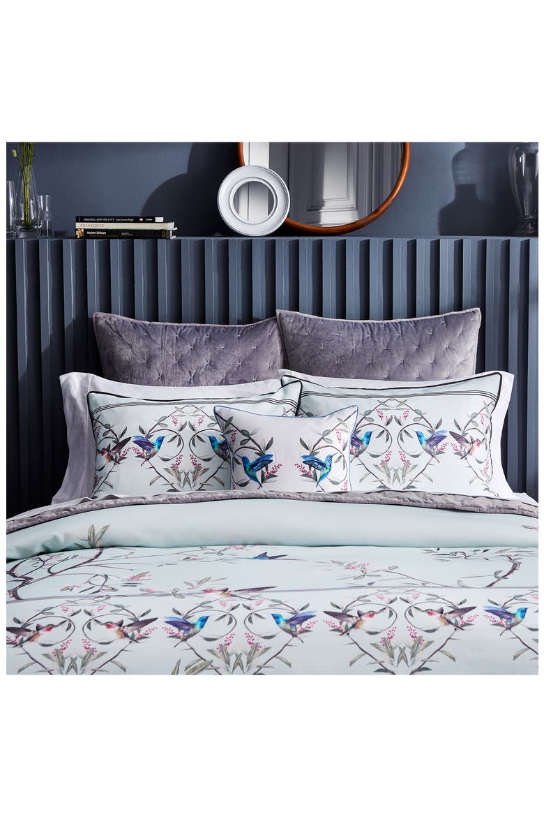 Highgrove Duvet & Sham Set, Alternate, color, MINT