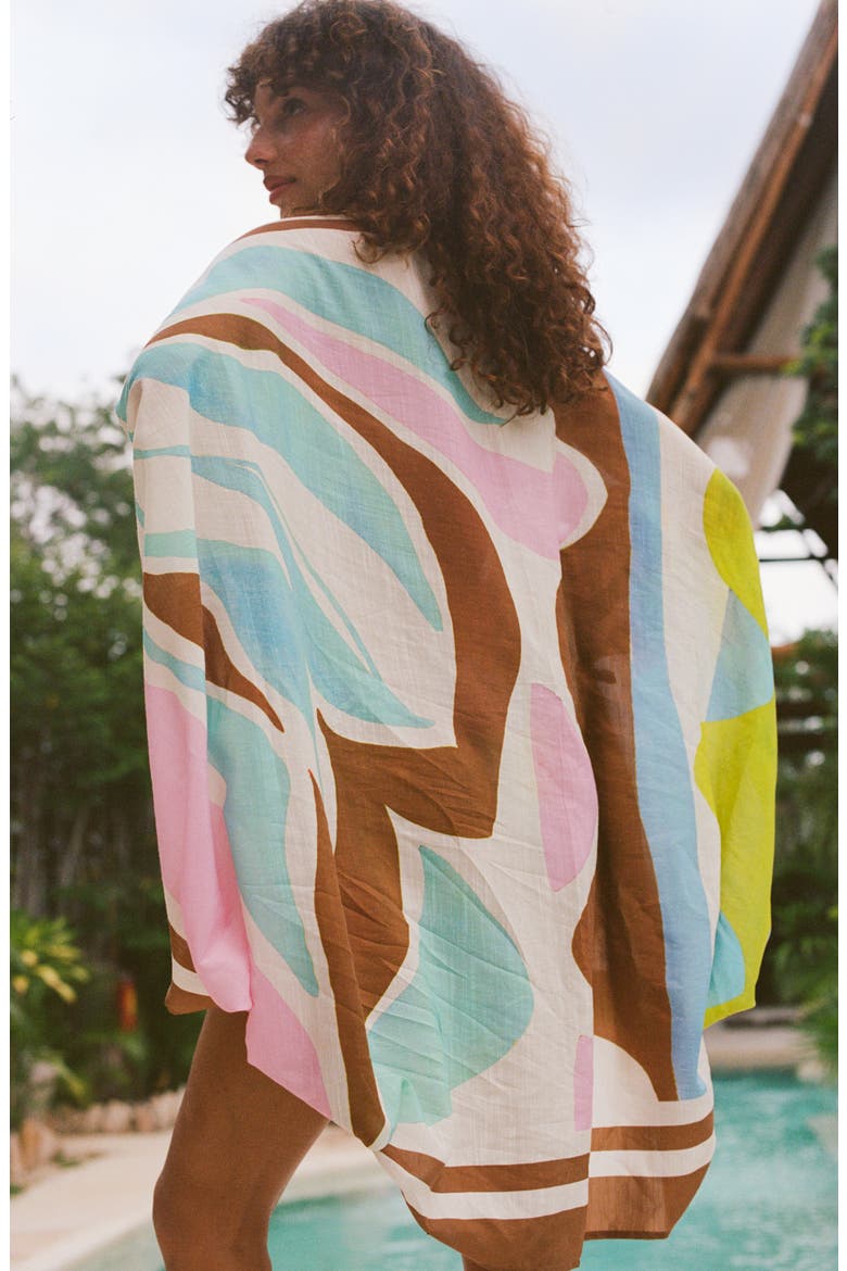Samara Cover-Up Sarong, Alternate, color, CAKE