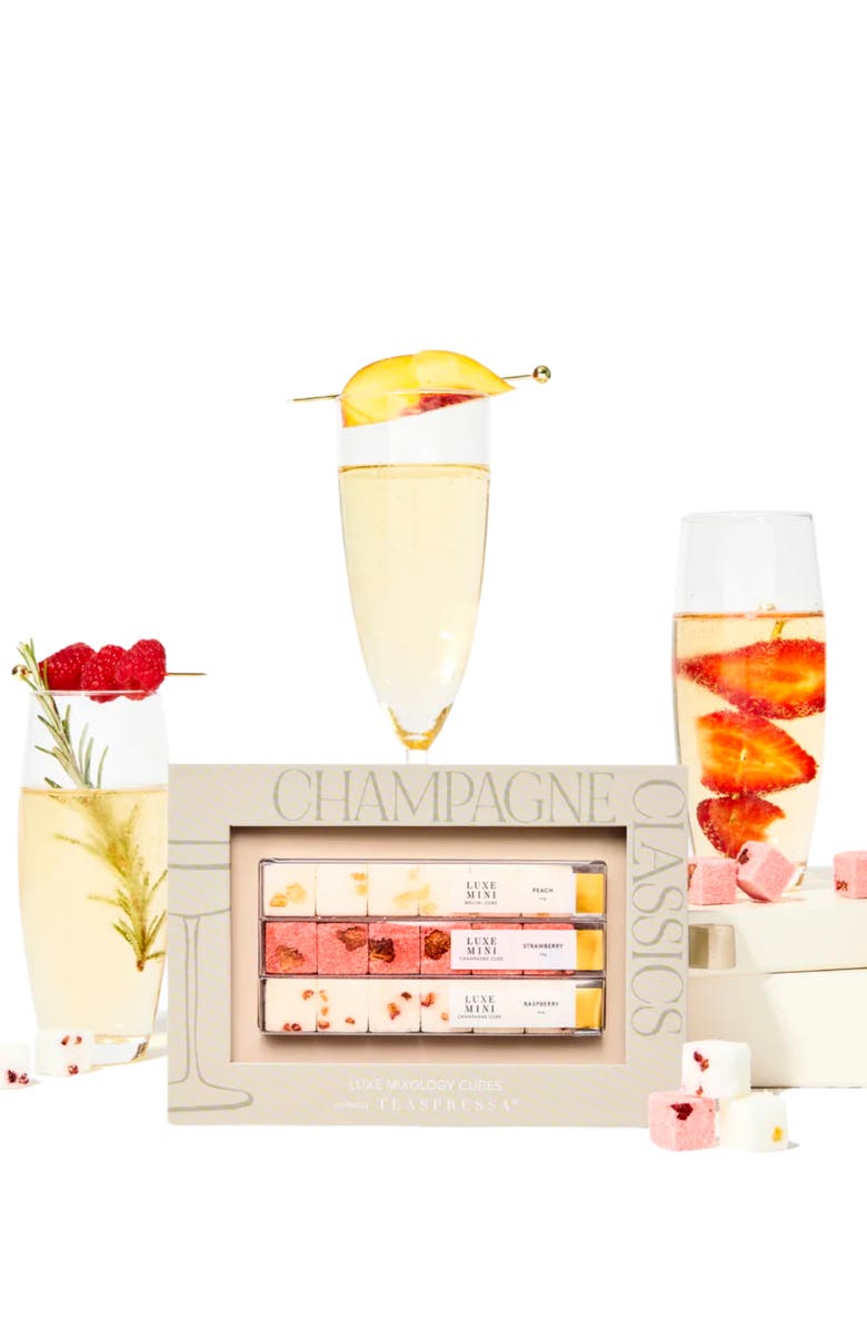 Teaspressa Champagne Classics Mixer Kit, Alternate, color, Multi