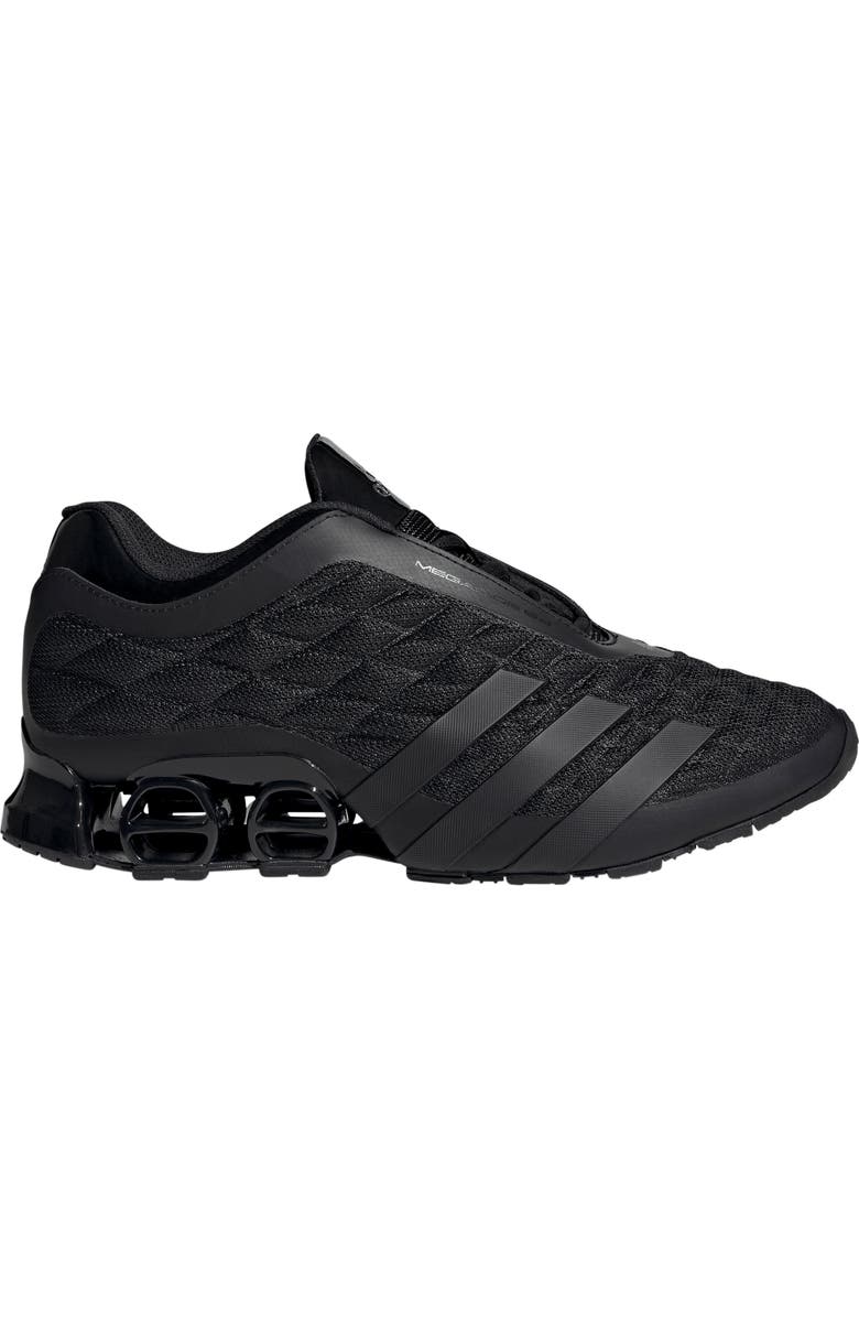 adidas Gender Inclusive Megaride S4 Sneaker, Alternate, color, Black/ Black/ Iron Met