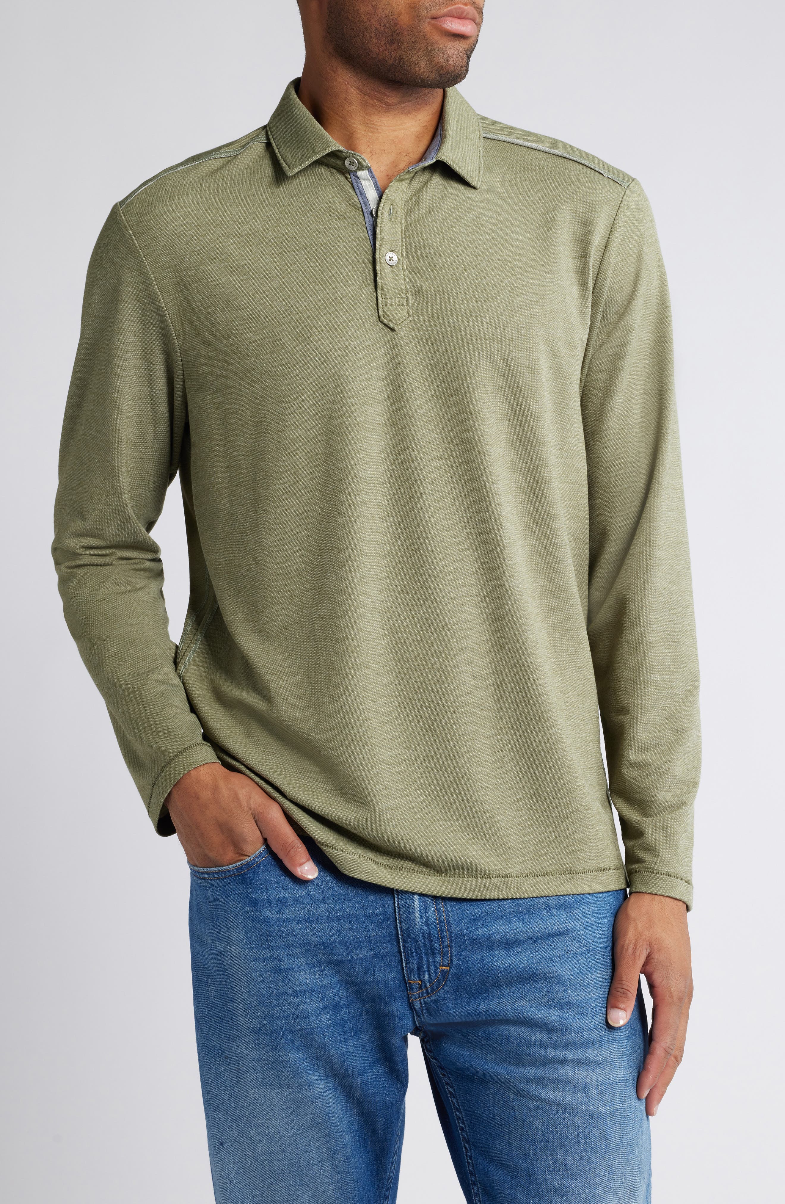 Tommy Bahama Coasta Vera Long Sleeve Polo
