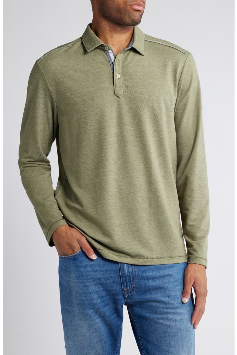 Coasta Vera Polo Shirt, Main, color, TEA LEAF