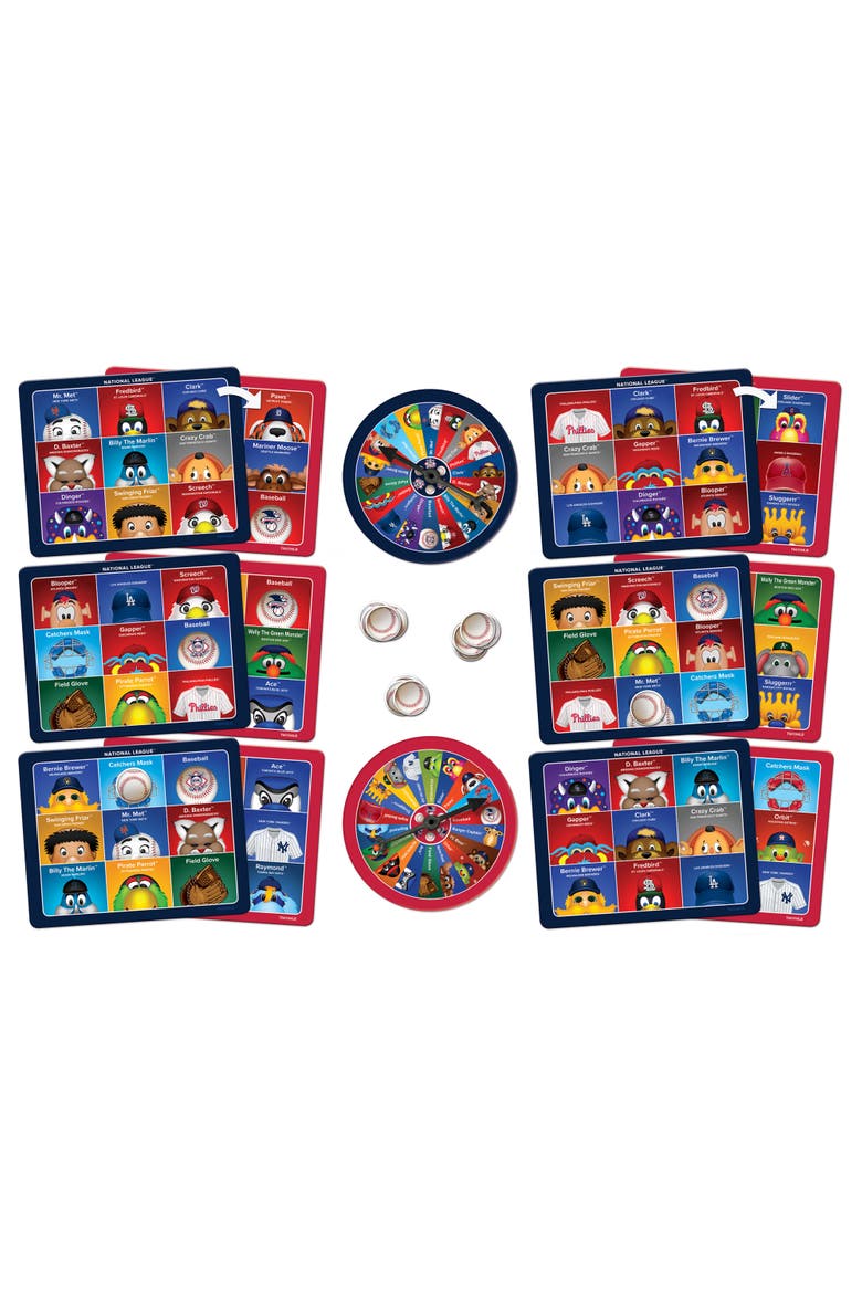 MLB - Mascots Bingo Game, Alternate, color, Multicolor