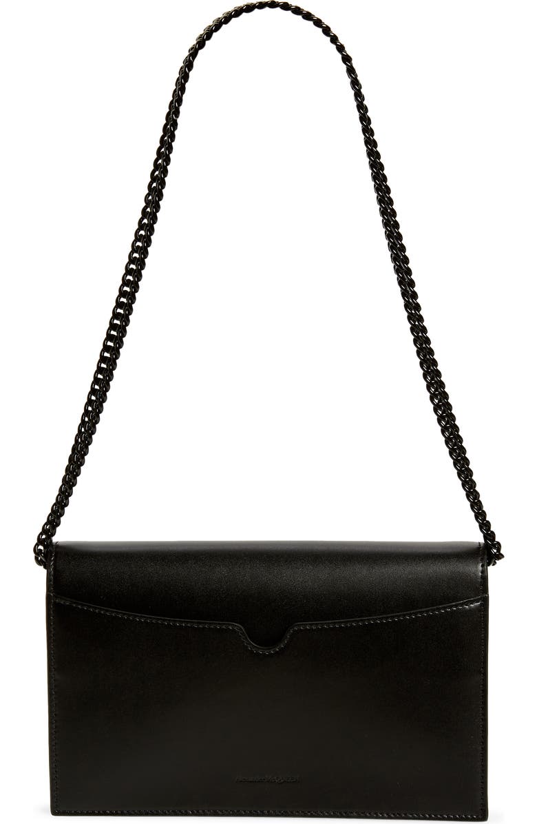 McQueen Alexander McQueen Medium Skull Leather Shoulder Bag, Alternate, color,