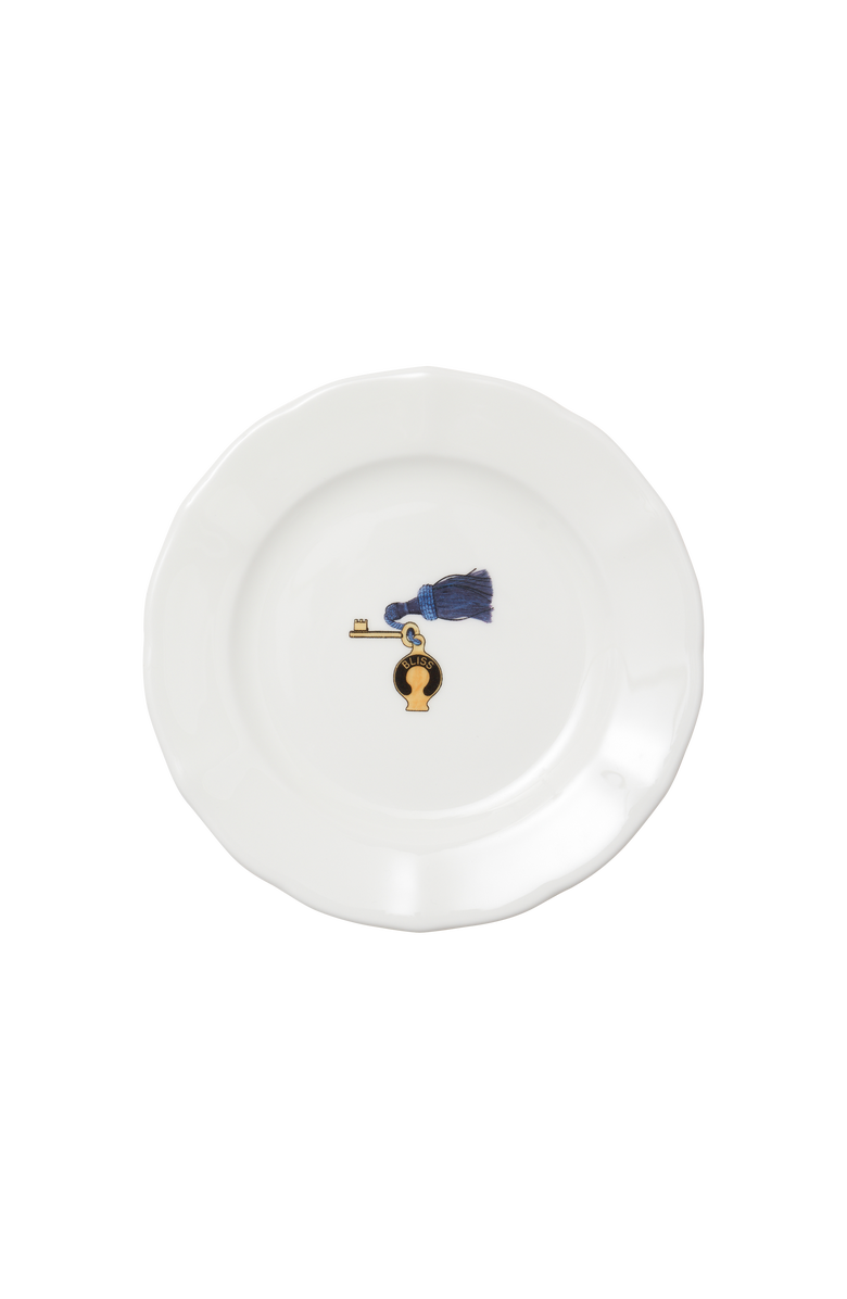 Hankook 1943 Thibaud Herem Objet Bread & Butter Plate, Main, color, Blue Key