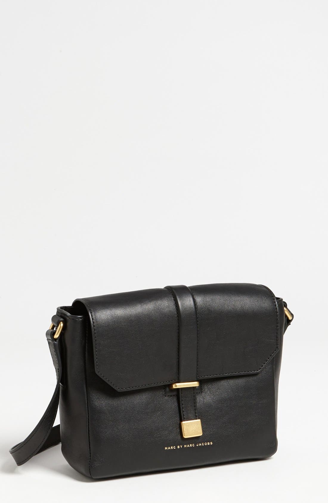 MARC BY MARC JACOBS 'Natural Selection - Mini' Crossbody Bag, Main, color, BLACK