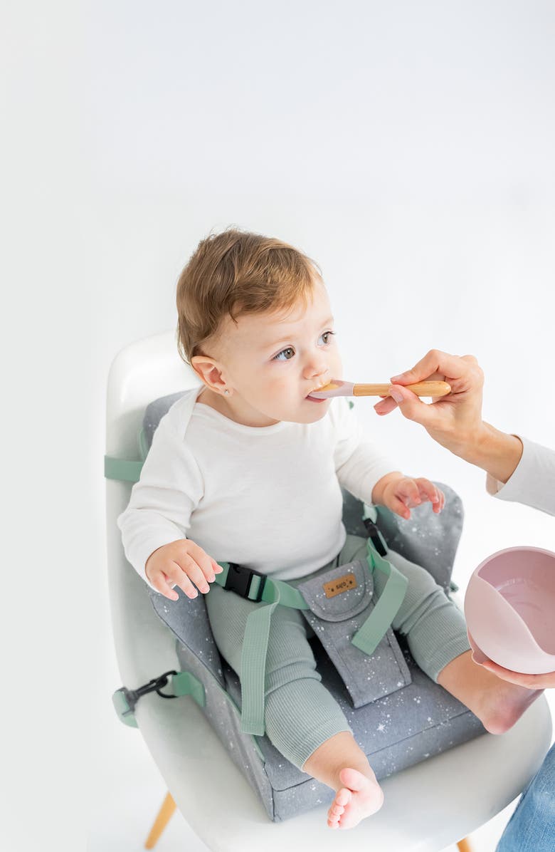 KALENCOM Portable Booster Seat, Alternate, color, Galaxy/ Mint