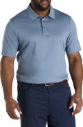 Perry Ellis Big & Tall Interlock-Textured Polo Shirt