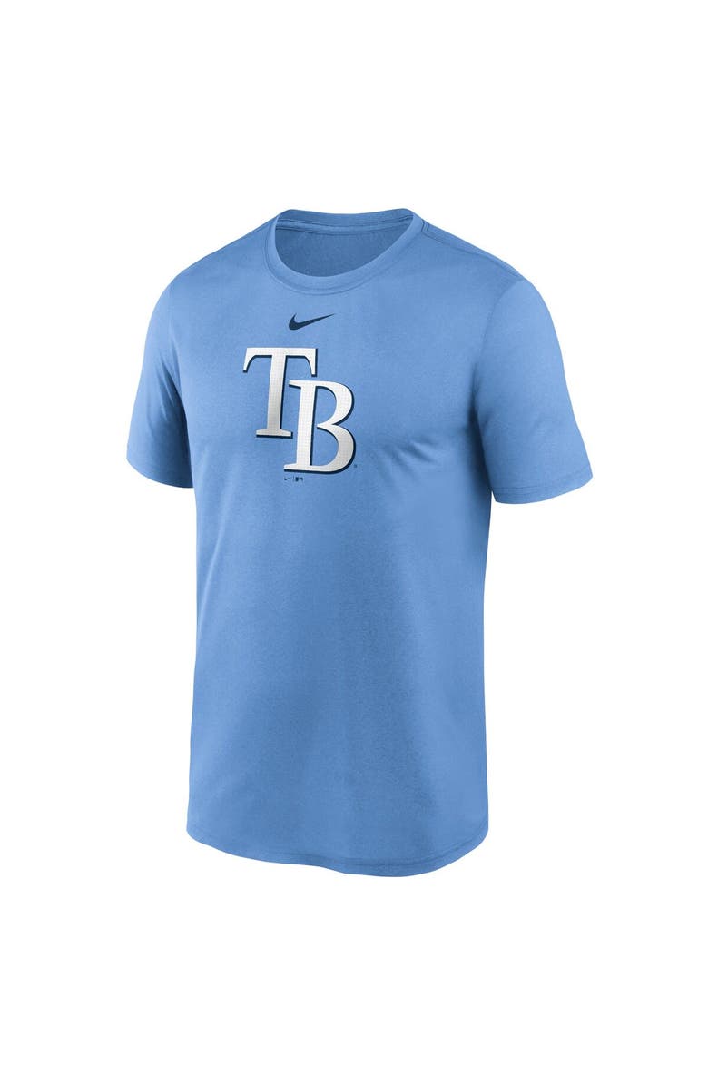Nike Men's Nike Light Blue Tampa Bay Rays Legend Fuse Large Logo Performance T-Shirt, Alternate, color, Light Blue